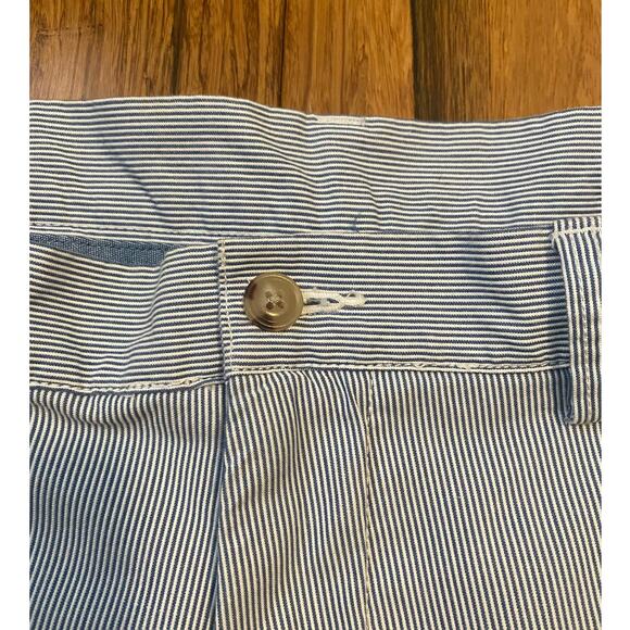 Polo Ralph Lauren Blue & White Seersucker Stretch‎ Classic Fit Shorts Men's NWT - Picture 5 of 9
